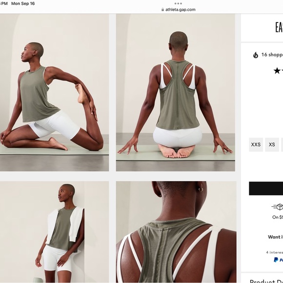 Athleta Tops - Host Pick ⭐️ New With Tags Athleta Tank Top